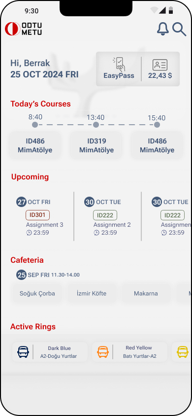 Home page progression, iteration 3