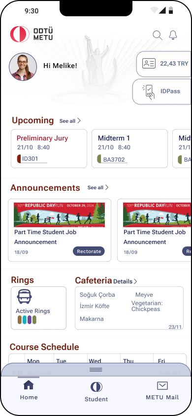 Home page progression, iteration 4