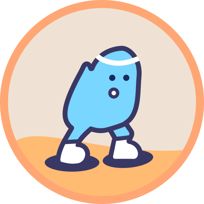 GlucoBuddy watch UI — exercise mode