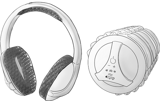 Resolved headphone and speaker duo