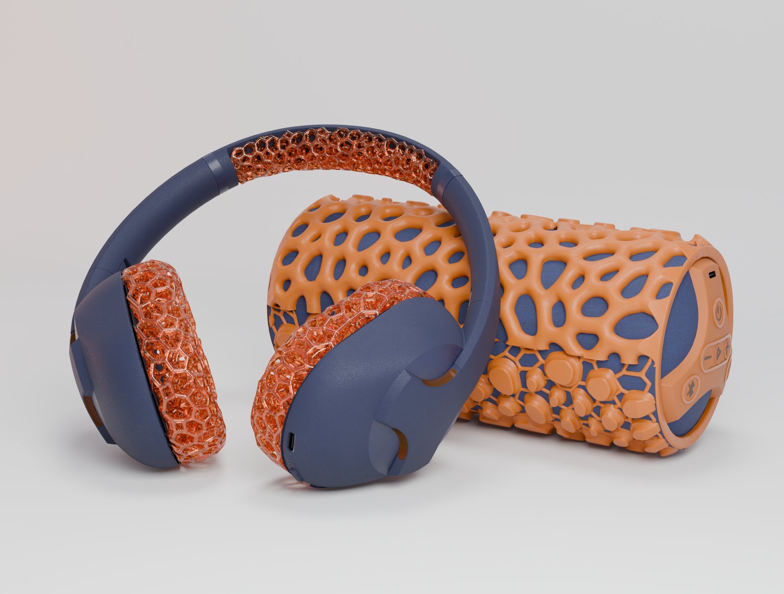 Hôlo headphone and speaker duo