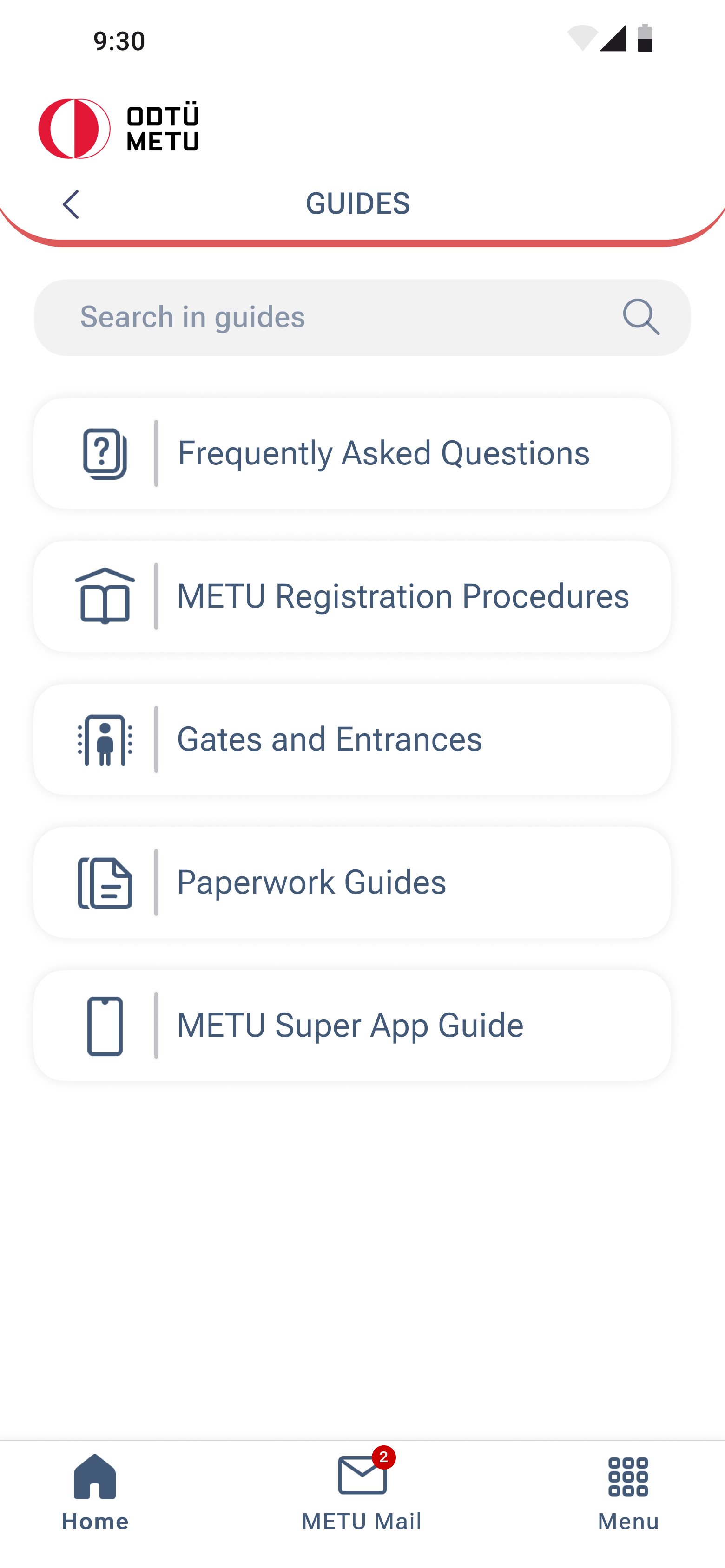 Campus guides