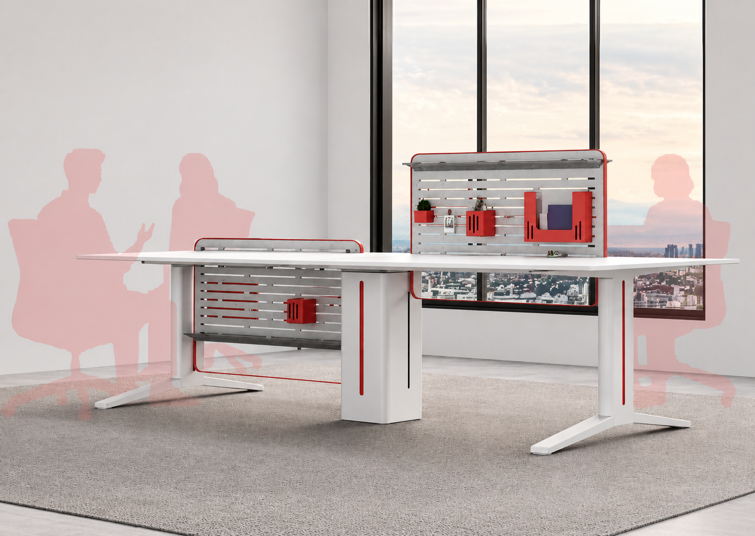 Opus adaptive hybrid office system