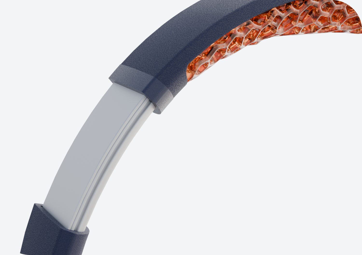 Headband cross-section
